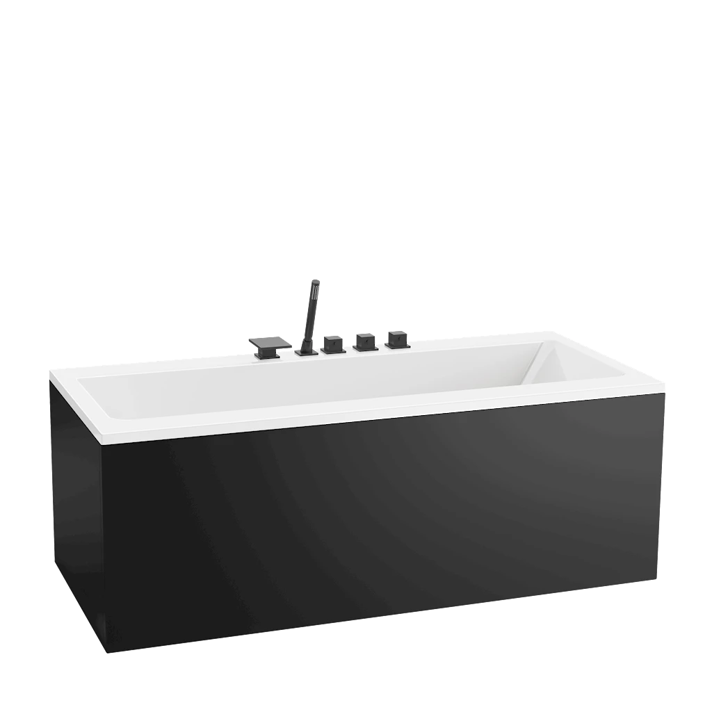 Kvadrat Duo 170 badekar, hvit Kvadrat Duo 170 badekar, hvit